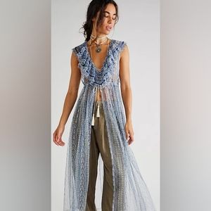 Free People - In Paris Maxi Top size xs
